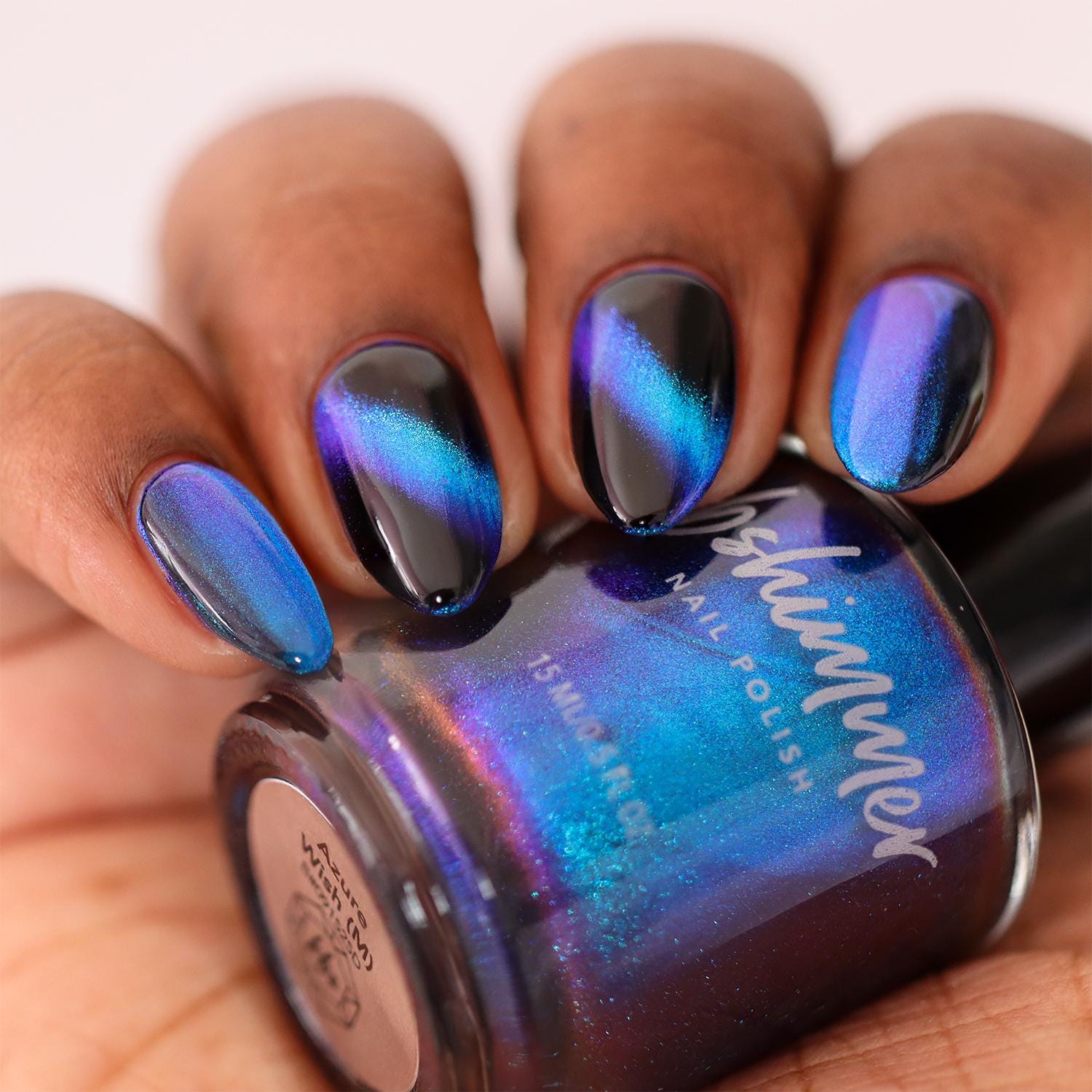 Azure Wish Multichrome Magnetic Nail Polish by Kbshimmer - Etsy