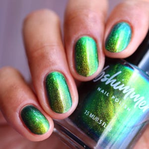 In A Pickle Multichrome Nail Polish by KBShimmer