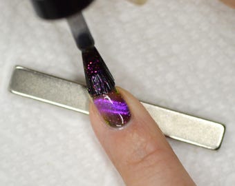 Imán de barra plana KBShimmer para pulido magnético