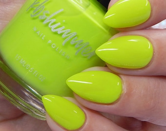 Let’s Bounce Neon Crème Nail Polish by KBShimmer