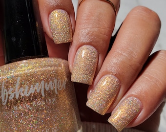 Hay Good Lookin’ Scattered Holographic Nail Polish by KBShimmer