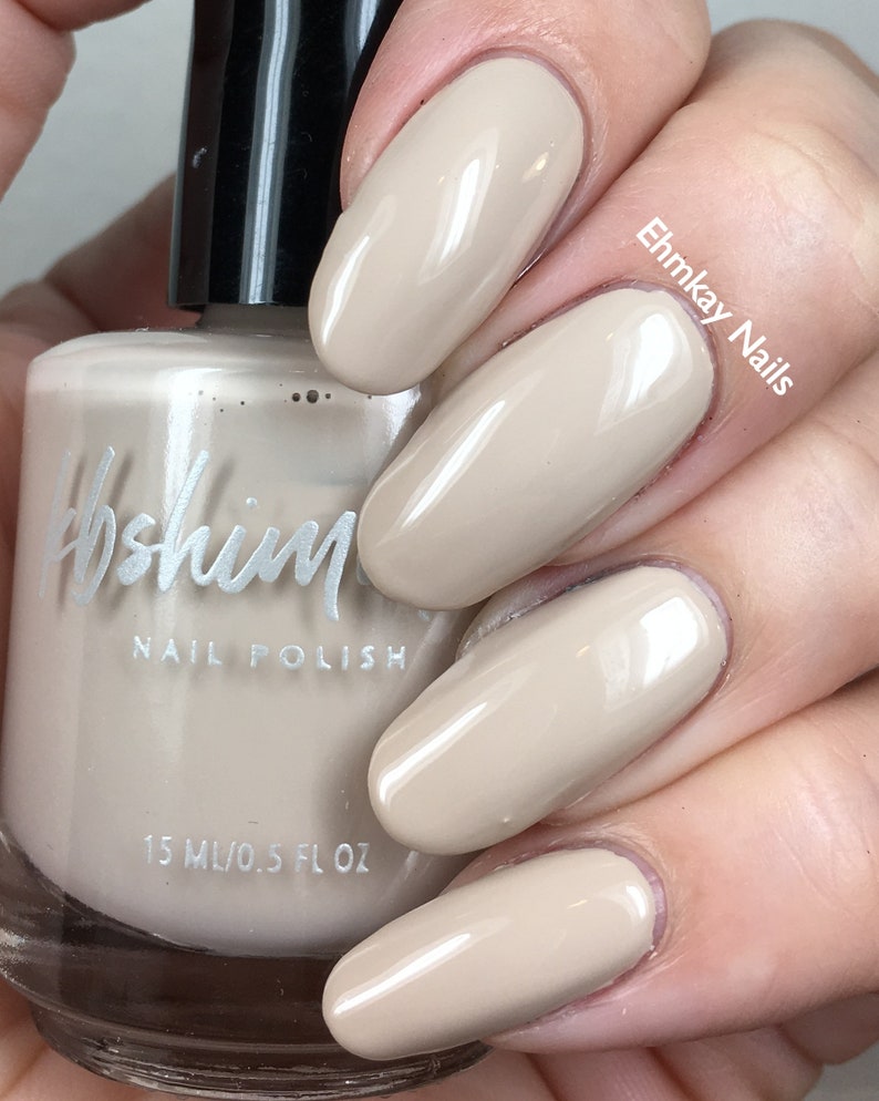 The Snuggle Is Real Cream Nail Polish by KBShimmer Etsy