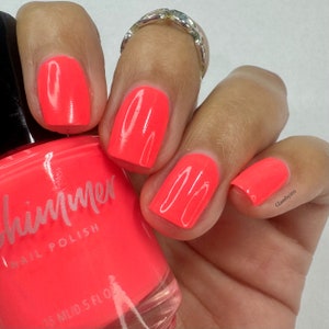 Totally Outrageous Neon Crème Nail Polish by KBShimmer