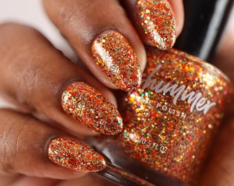 It’s Crunch Time Glitter Nail Polish by KBShimmer