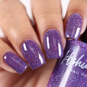 Ultra-Violet Reflective Nail Polish By KBShimmer