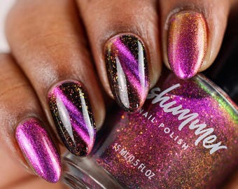 Esmalte de uñas Charmed Life Magnetic Multichrome de KBShimmer