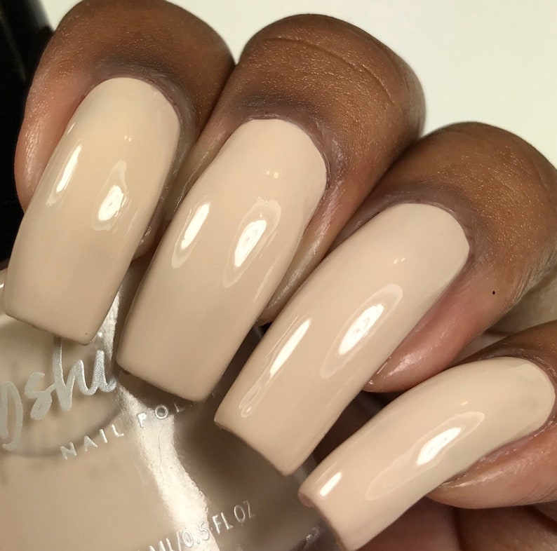 The Snuggle Is Real Cream Nail Polish by KBShimmer Etsy