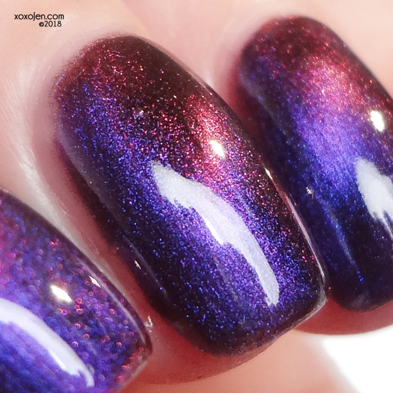 Orbits And Pieces Magnetic Multichrome Nail Polish by KBShimmer image 8