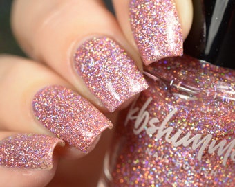 Turning Pointe Mega Flame Glitter Nail Polish by KBShimmer