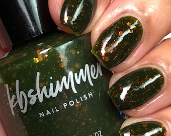 KBShimmer #squadghouls Glitter Jelly Nail Polish