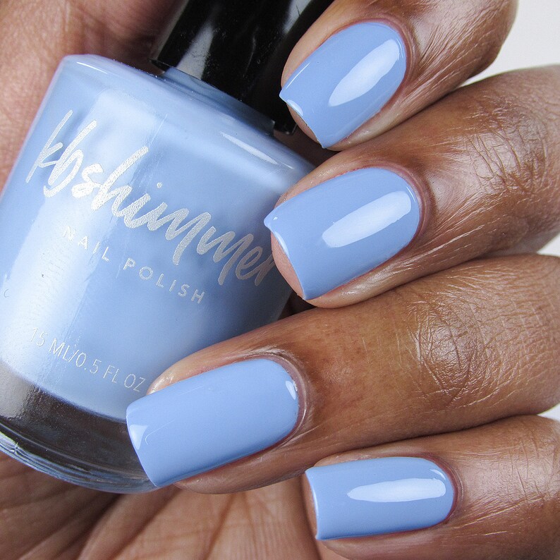 Little Boy Hue Blue Cream Nail Polish by KBShimmer | Etsy