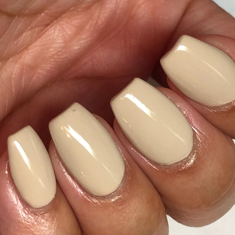 The Snuggle Is Real Cream Nail Polish by KBShimmer Etsy