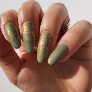 Amanita Moment Flakie Nail Polish by KBShimmer