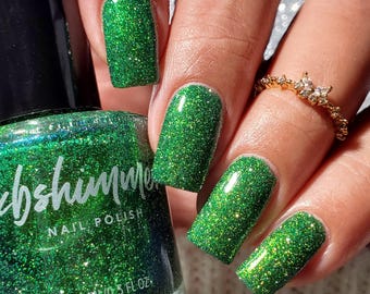 Wreathin' Havoc Reflective Nail Polish by KBShimmer