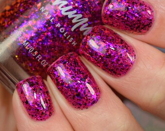 Candy-Do Attitude Jelly Flake Nail Polish By KBShimmer