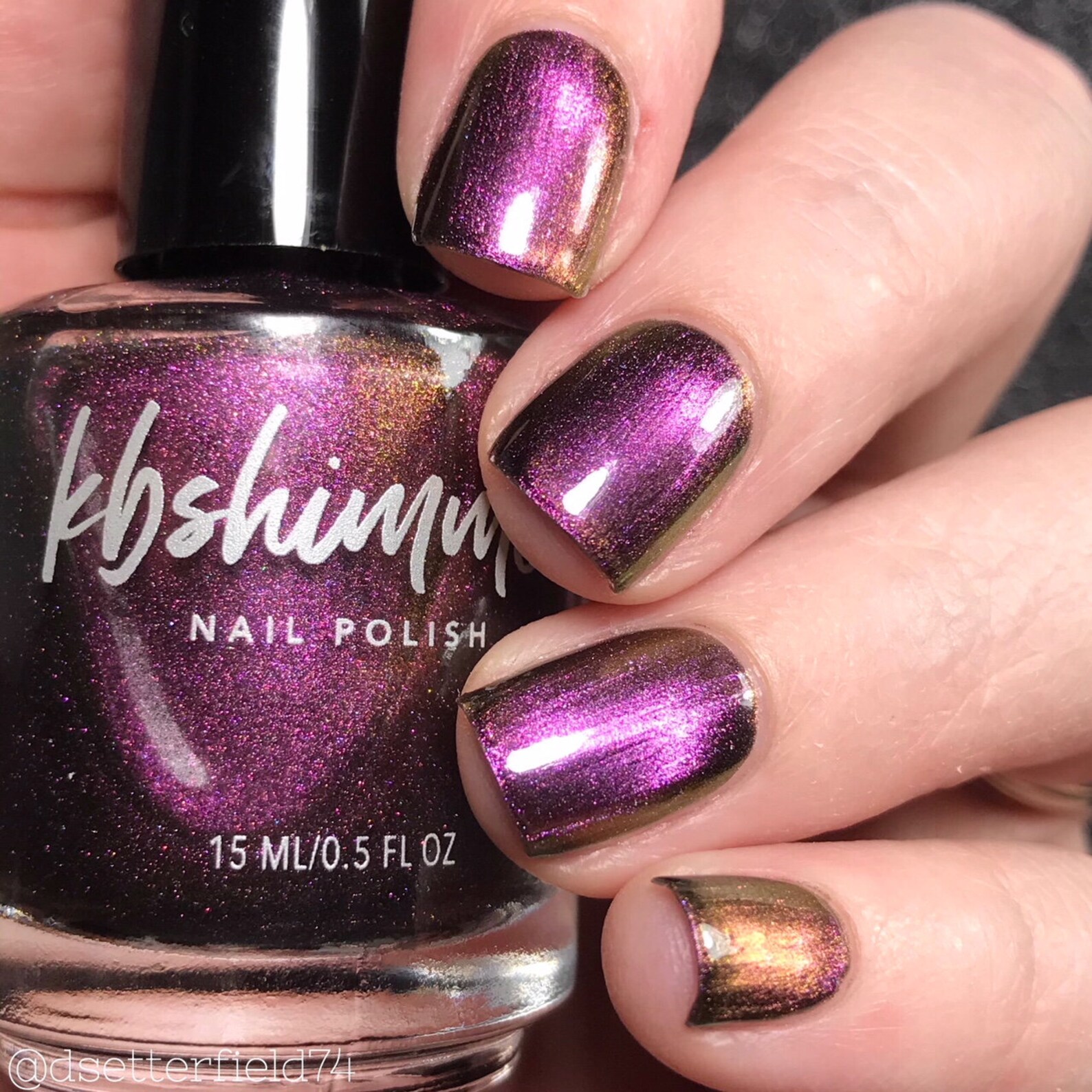 Just A Phase Multichrome Nail Polish by Kbshimmer Etsy