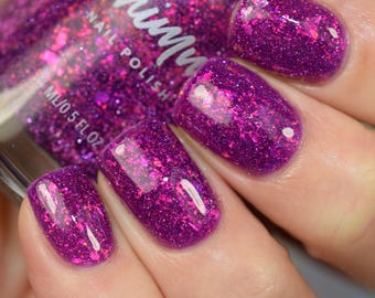 Blanket Statement Reflective Flake Nail Polish By KBShimmer