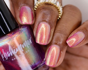 Skiing Is Believing Multchrome Shimmer Nail Polish by KBShimmer