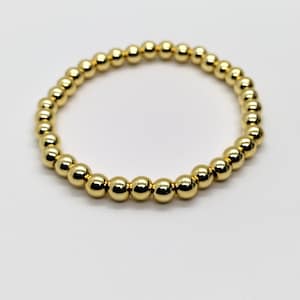 Gold Hematite - Gold Hematite Bead Bracelet