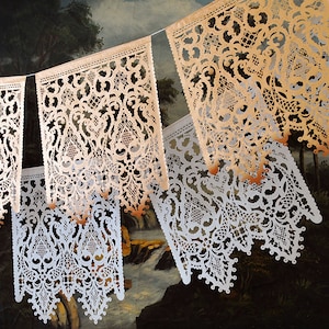 CORELLI - XL custom color papel picado banners- wedding garland