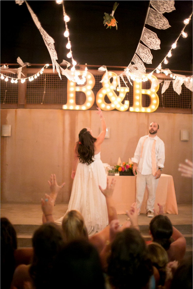 Papel Picado Banners LAS FLORES custom color wedding garlands image 3