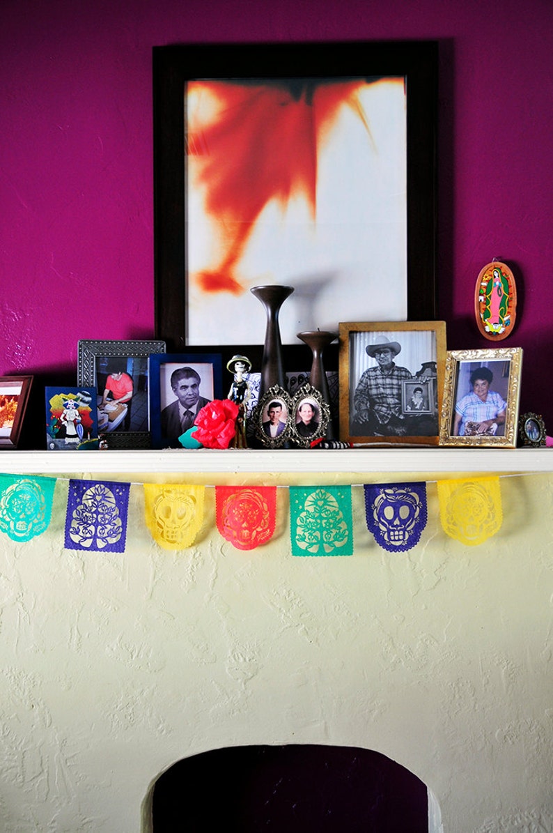 Day of the Dead papel picado banners MUERTITOS image 2