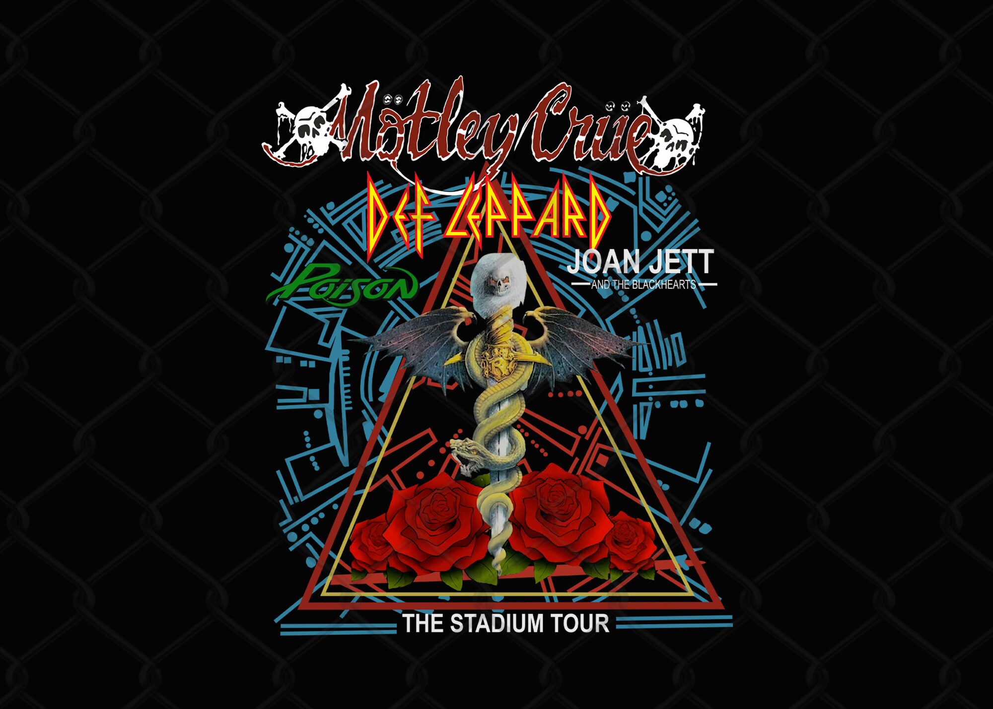 The Stadium Tour 2022 Shirt, Motley Crue Stadium Tour, Motley Crue, Def Leppard