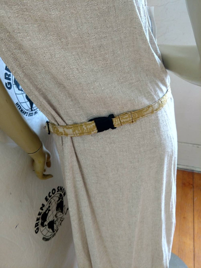 Fanny Pack Hermans Eco Gold Lamee made in USA Cotton L