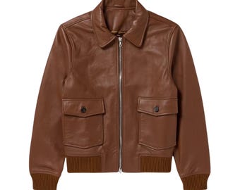 90s Vintage Philippe Monet Asymmetrical Chocolate Brown Leather