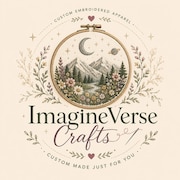 ImagineVerseCrafts store logo