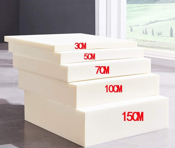 Medium Density Upholstery White Foam Sheet 2 Inch for Sofa Caravan Bedding Dinning Seat Stool Chair Foam Seat Padding Etsy UK