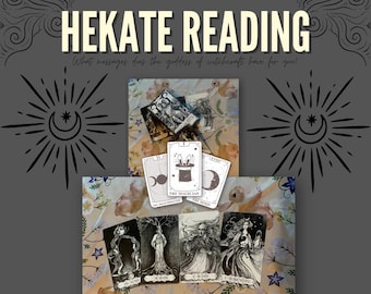 SAME-DAY Hekate Channelled Tarot Reading: Goddess of Witchcraft