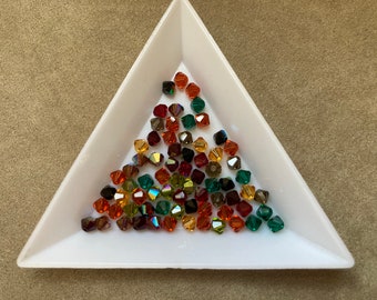 Swarovski 4mm Bicone, Autumn Mix, package of 72