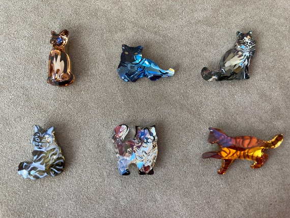 Swarovski Cat Collection, Fancy Stone & Flatback, British