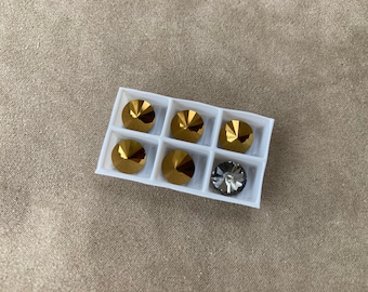 6 個セット、スワロフスキー アート 1122、SS39 / 8 mm、クリスタル