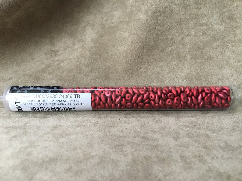 Metalust Matte Lipstick Red SuperDuo DU0523980-24309 by Matubo