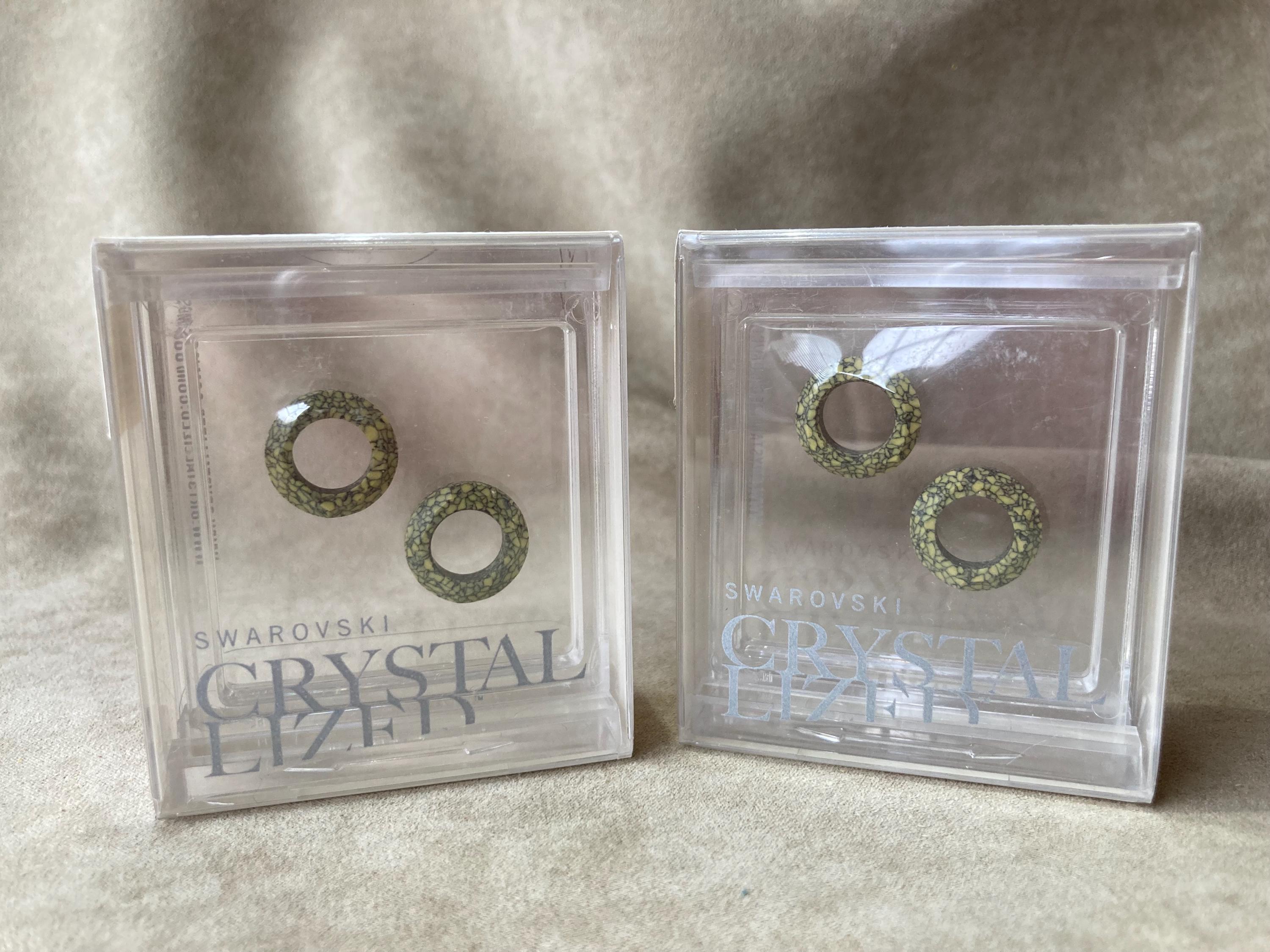 スワロフスキーおまとめ スワロフスキー コズミックリング 2個セット、品番4139、14mm、希少な
