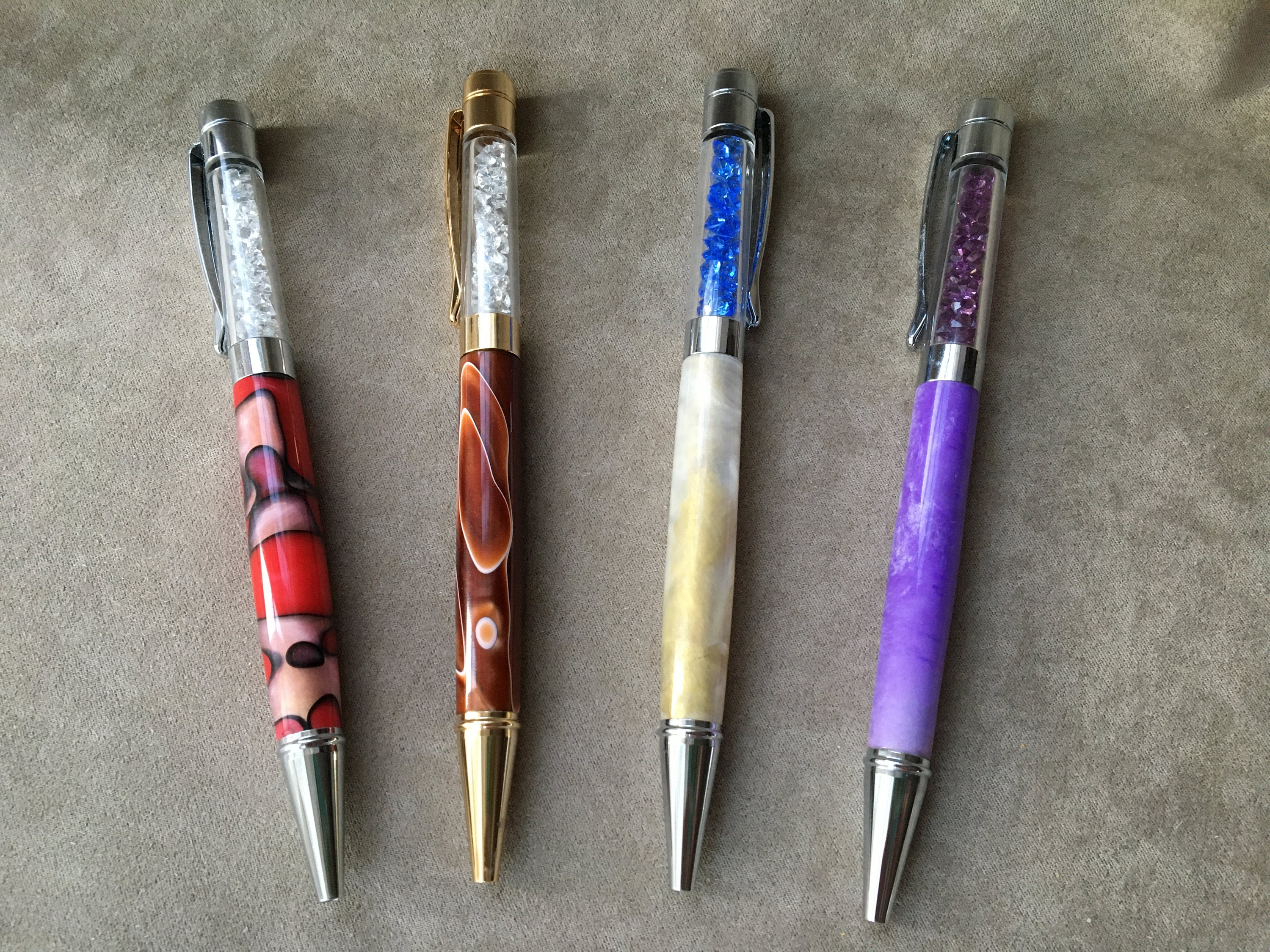 Artisan Turned Crystal Pen 