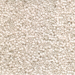 ミルクページ Delica 11/0, DB1490, Opaque Bisque White by Miyuki - Etsy