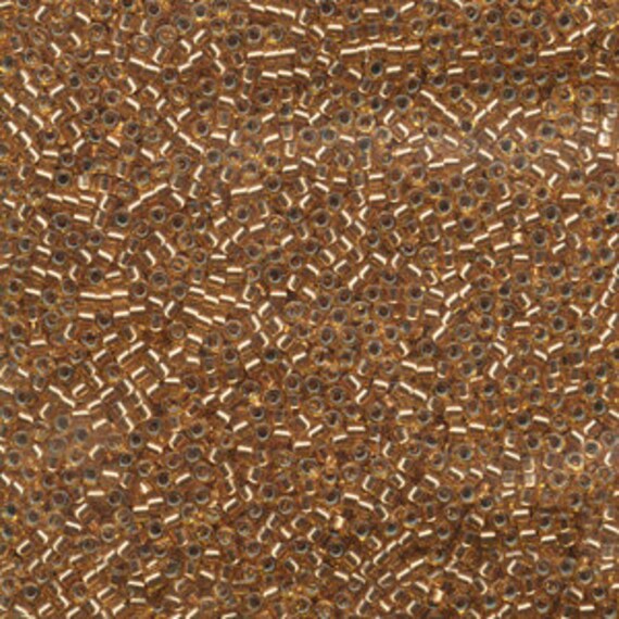 Delica 11 0 DB181 Silver Lined Light Bronze by Miyuki Etsy New Zealand