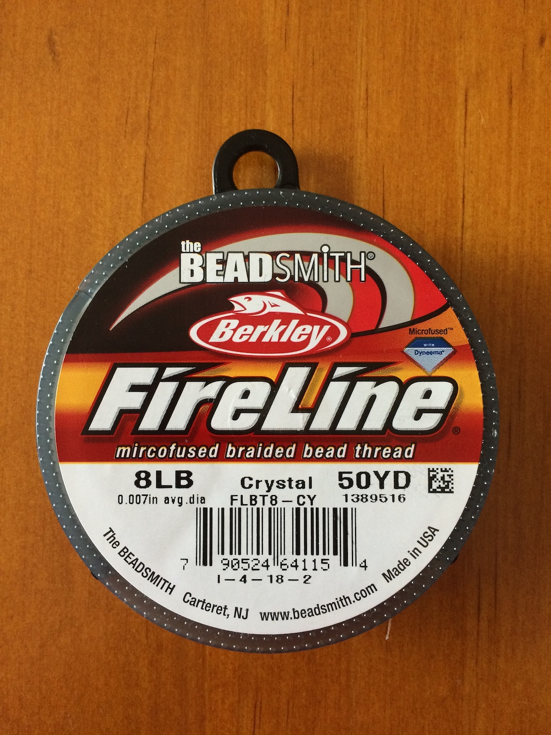 Fireline 8lb Crystal, 50 Yard Spool, Microfused Braided Bead