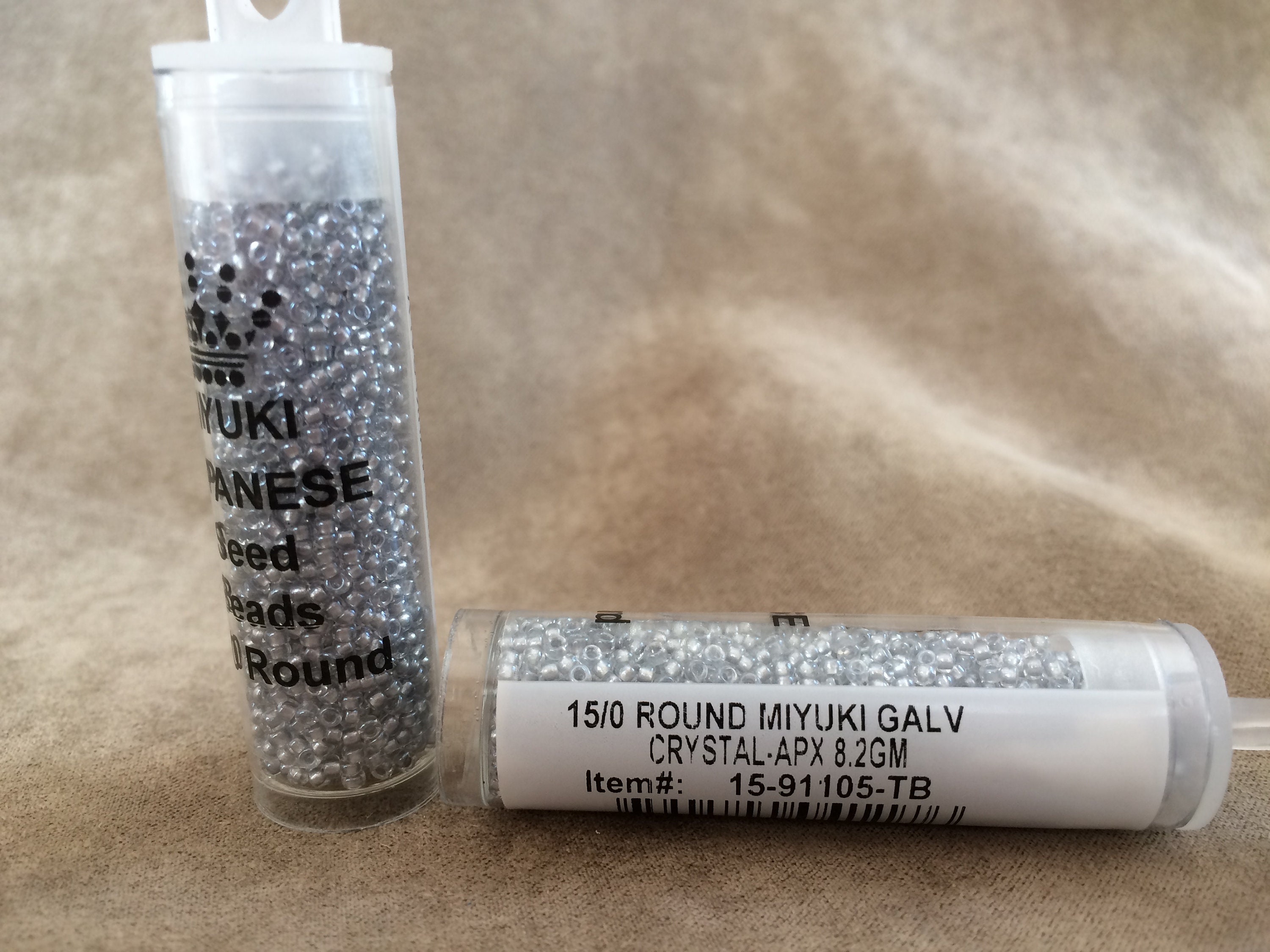 15-1105, Miyuki 8.2g Galvanized Crystal 15-1105, Miyuki 8.2g Galvanized Crystal