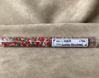 11-MIXLC, Luster Christmas Mix, 11/0 Seed Bead by Miyuki