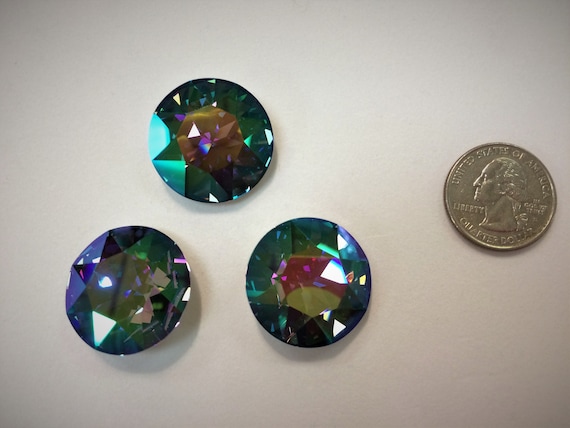 Swarovski Article 1201, 27mm Crystal Paradise Shine Foiled