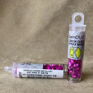 GemDuo, Metalust Hot Pink, GD8523980-24207 by Matubo