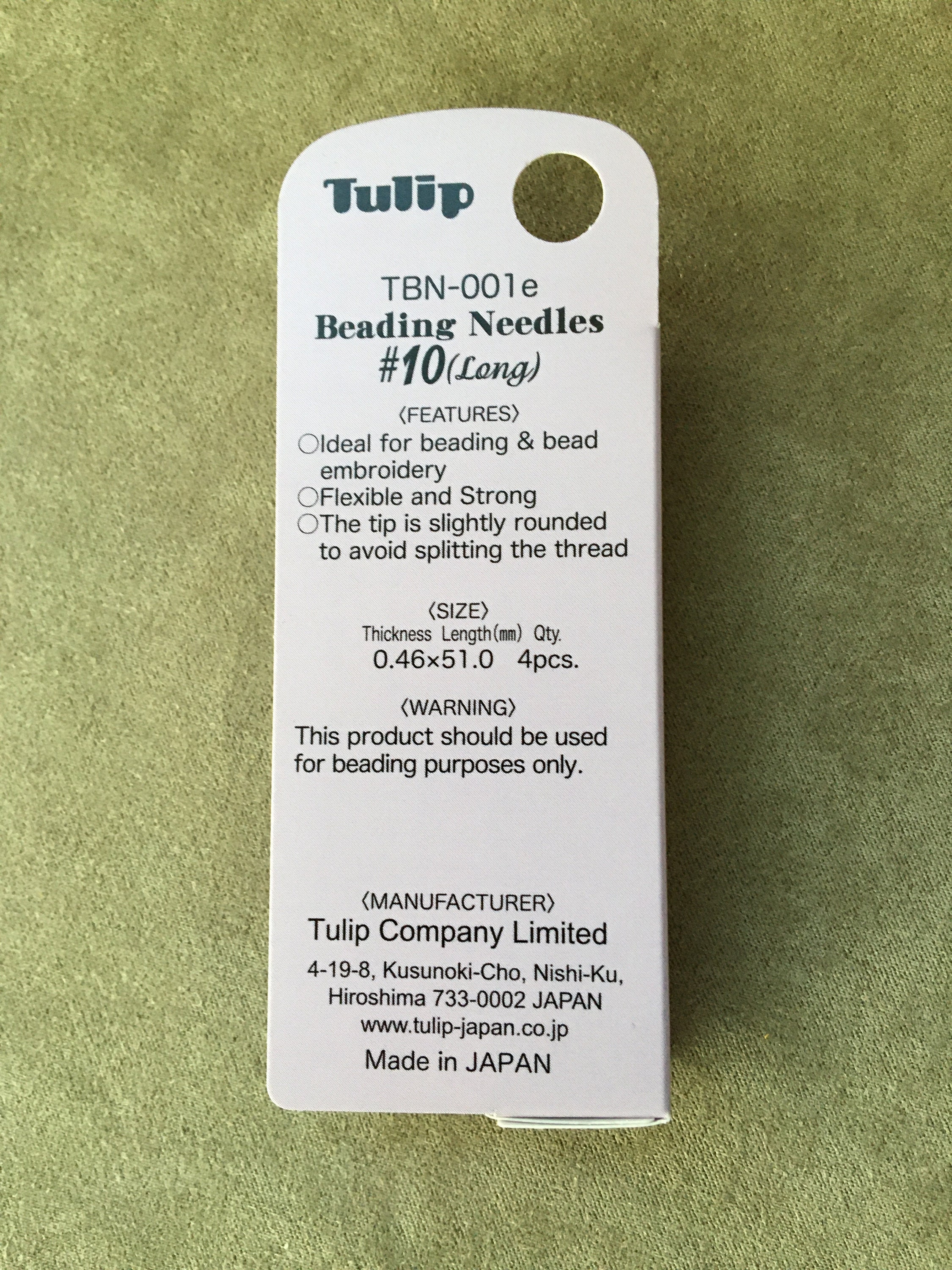 Tulip Co., LTD Needles
