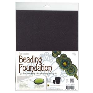 Beading Foundation, Black / White, 8.5&quot; x 11&quot; by BeadSmith