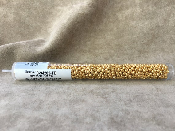 8-94202, Duracoat Galvanized Gold, 8/0 Seed Bead by Miyuki - Etsy