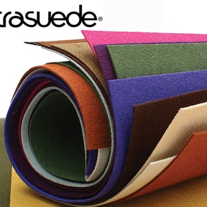 Ultrasuede, 8.5&quot; x 8.5&quot;, multiple colors