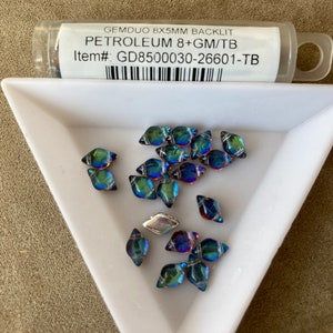 GemDuo, Backlit Petroleum, GD8500030-26601 by Matubo